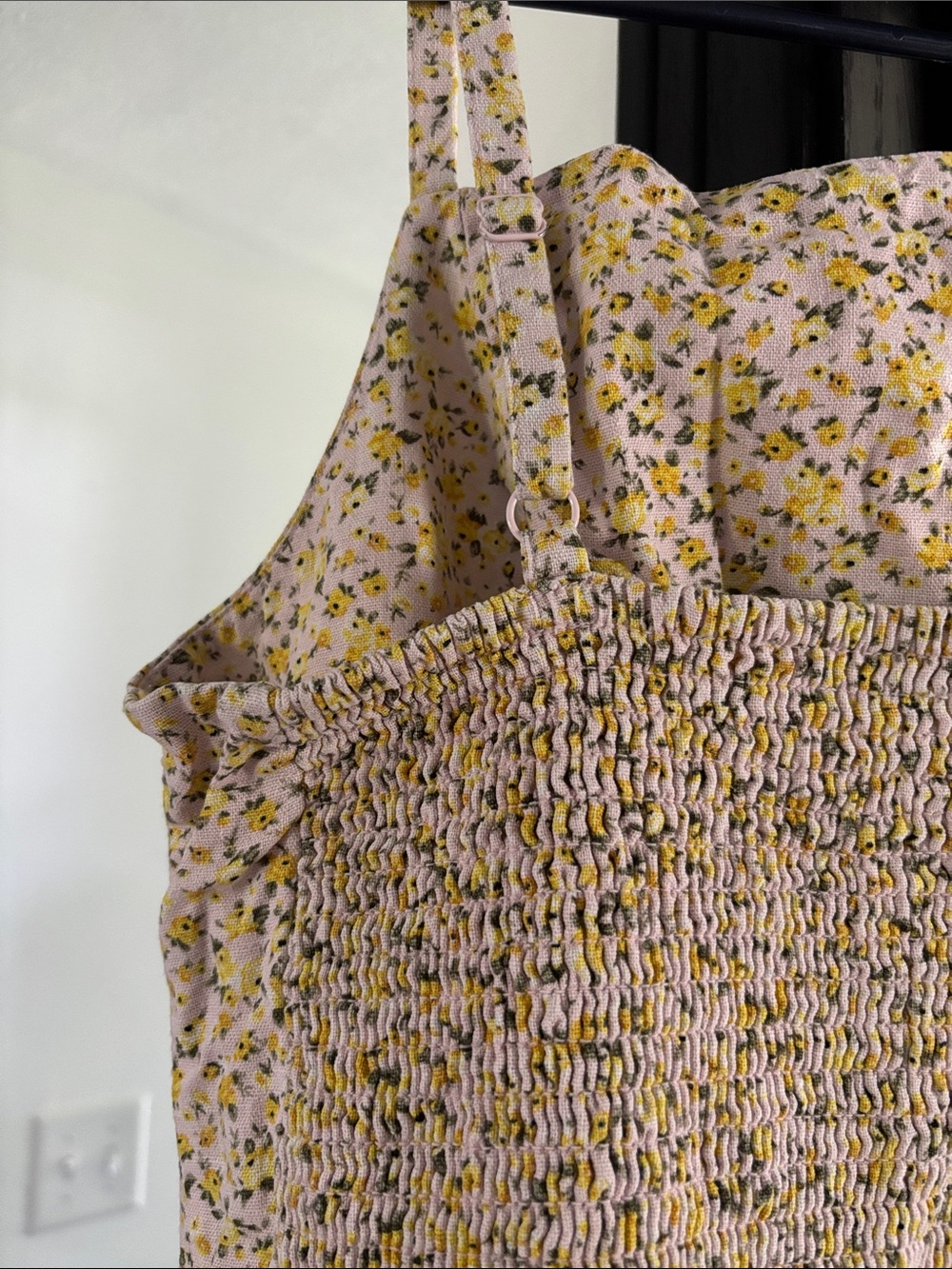 Old Navy Yellow Floral Slip Dress - Picture 5 of 6